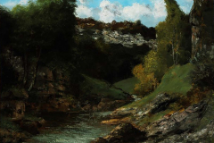 Around Ornans / Landscape with rocks